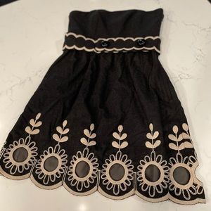 Strapless party dress